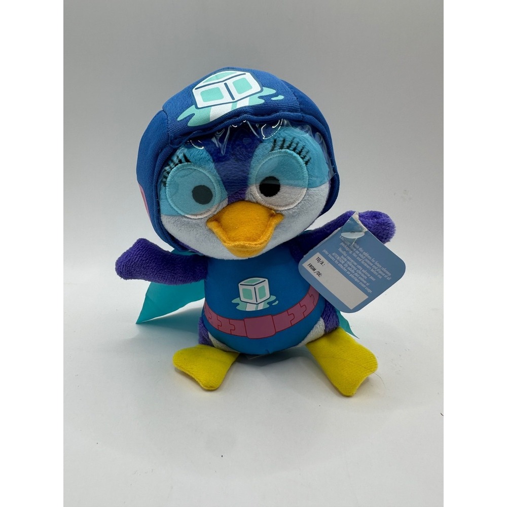 Disney Junior Muppet Babies Captain Ice Cube 6" Plush with Partial Tag Just Play